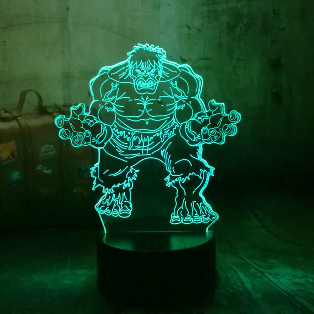 The Hulk 3D LED RGB
