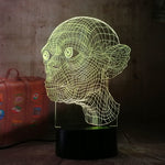 The Lord of the Rings Gollum 3D LED