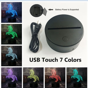 Unicorn 3D LED