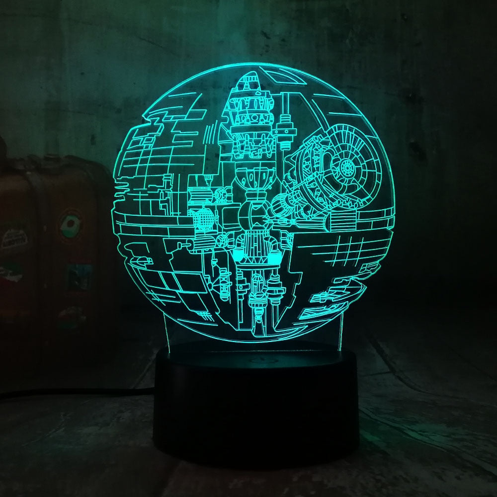 New Star Wars Death Star 3D LED